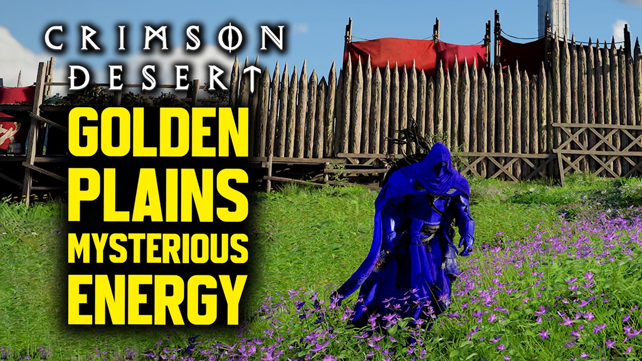Crimson Desert - Golden Plains Mysterious Energy (Secret Chamber Puzzle Walkthrough)