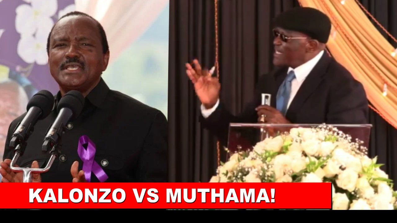 KIMEUMANA! Listen to what Muthama told Kalonzo face to face today during burial of his son Moses!🔥