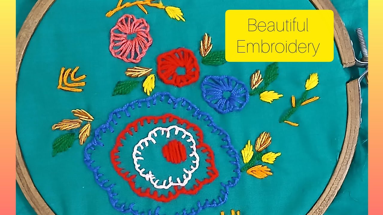 Hand ✋️ embroidery | Fun with shahnaz | 