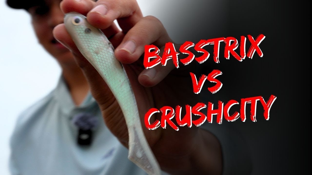 BassTrix minnow против CrushCity minnow Challenge