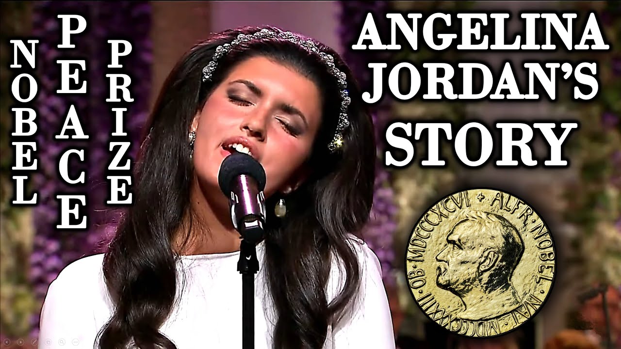 Angelina Jordan  STORY  (17)  Nobel Peace Prize Tribute   UNCHAINED MELODY  Dec 11, 2023