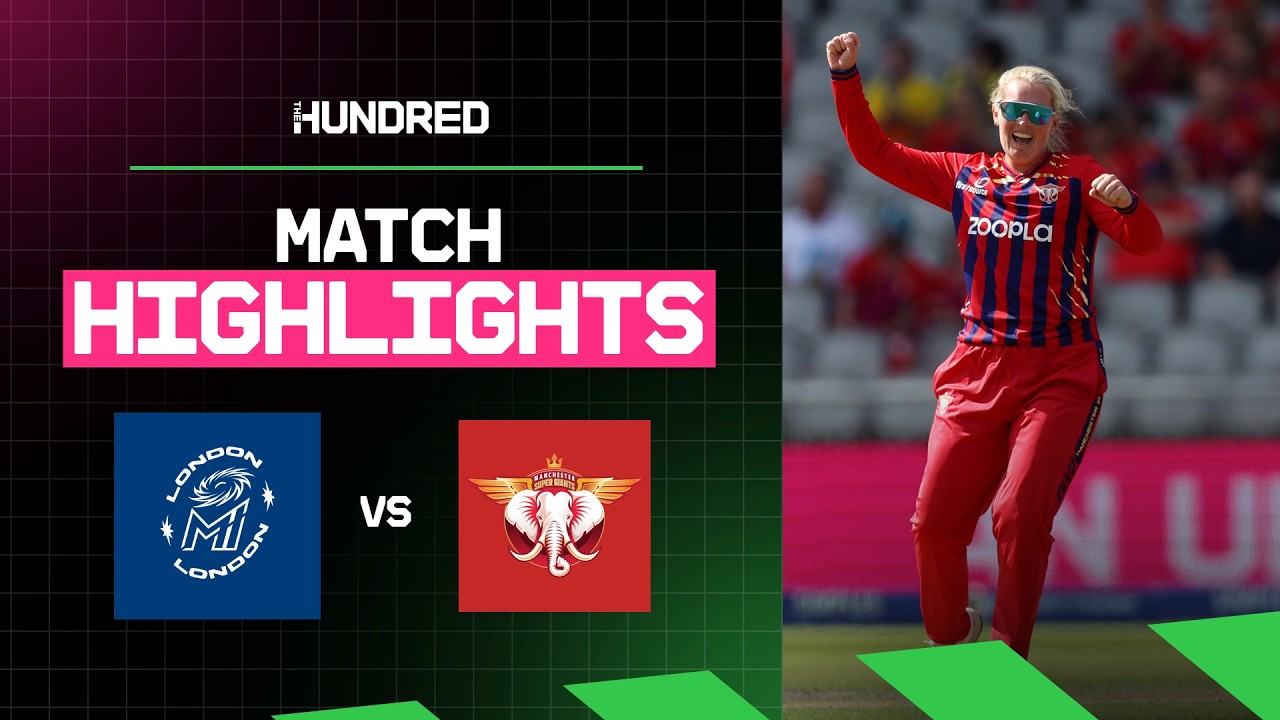 Sophie Ecclestone all-round MASTERCLASS 🤩 | MI London vs Manchester Super Giants Highlights