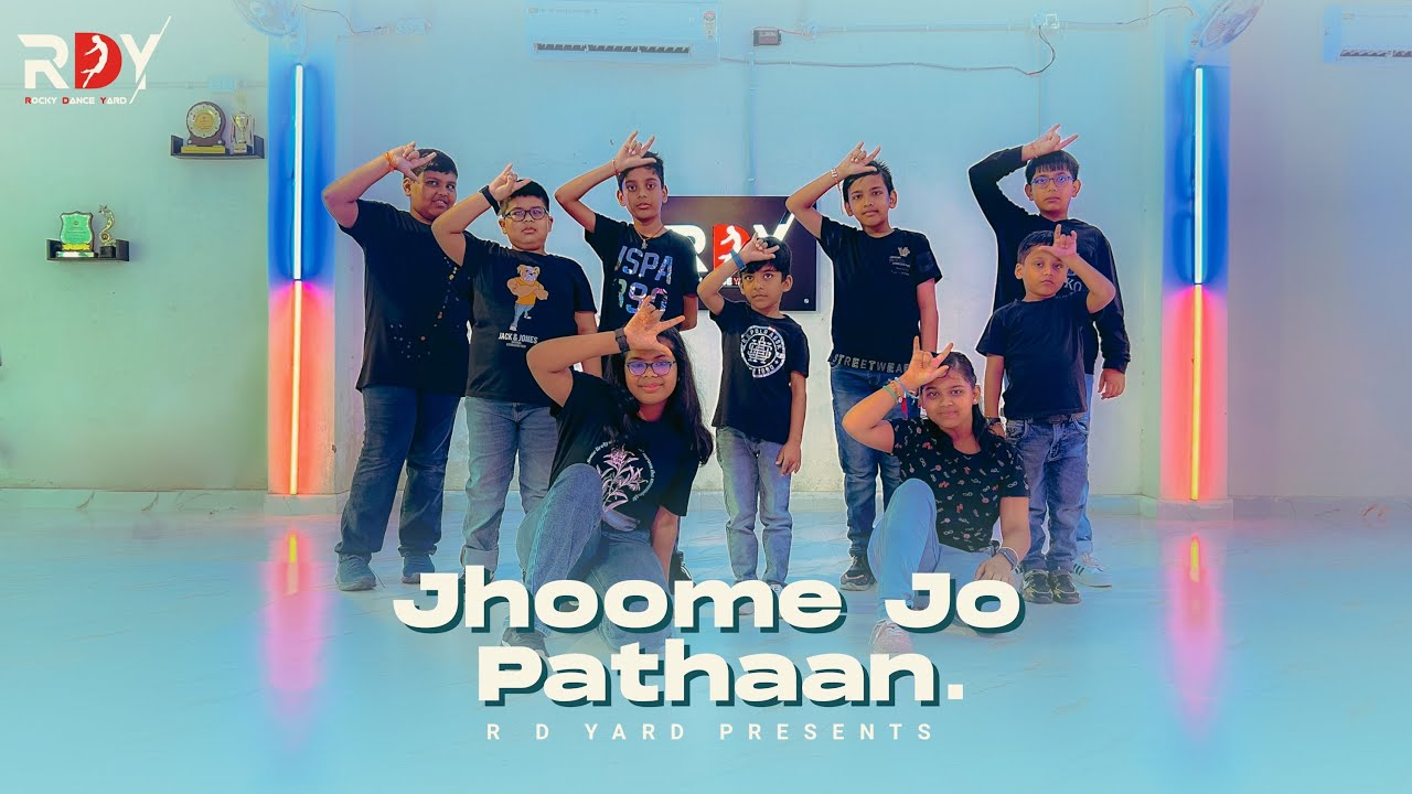 Jhoome Jo Pathaan || Rocky Dance Choreography || Kids Dance #shahrukh #deepikapadukone