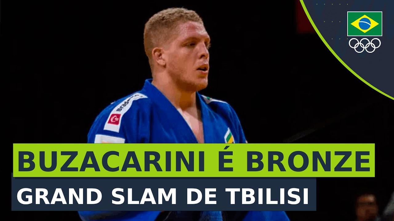 GRAND SLAM DE TBILISI 2023 - Rafael Buzacarini (100kg) vence Leo Gonçalves e é bronze