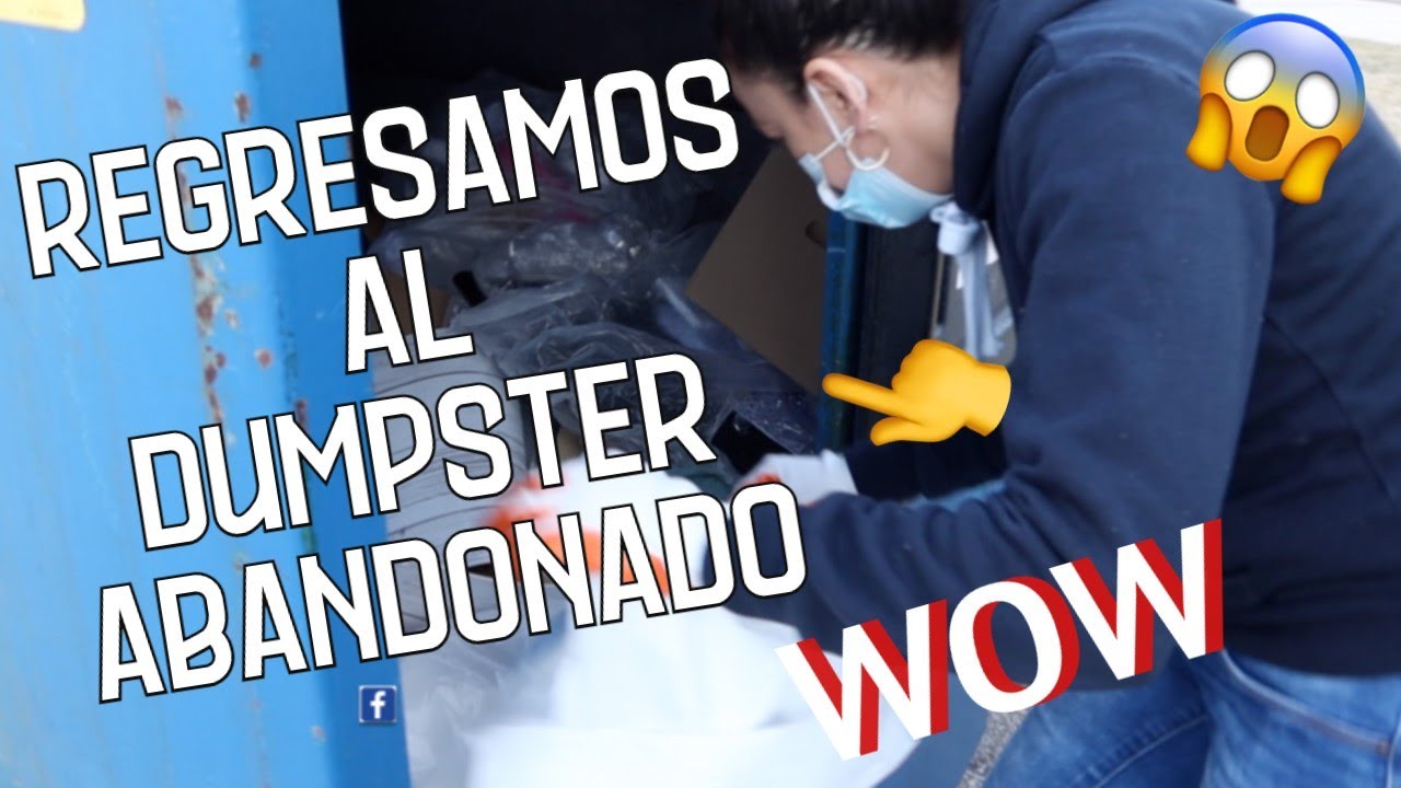 REGRESAMOS AL DUMPSTER ABANDONADO Sin saber Lo QUE NOS Esperaba😱 Lo Que Tiran En USA😲Noemy B