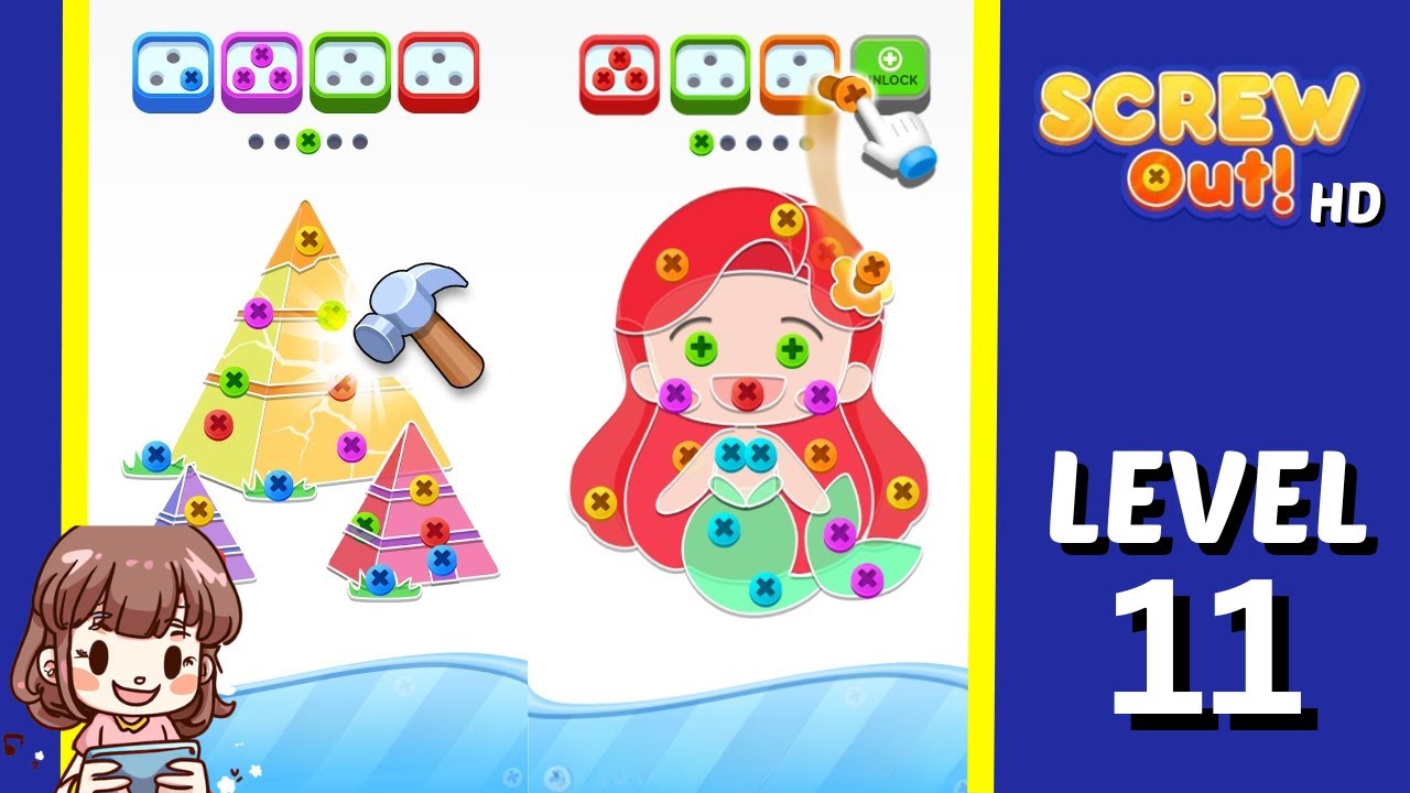 Screw Pin Out Level 11 Solution Walkthrough