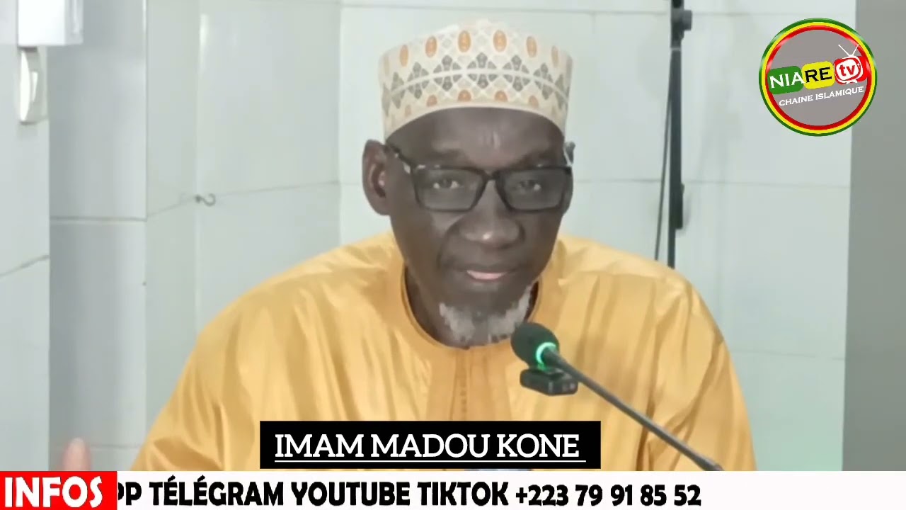INTERPRÉTATION DU CORAN TAFSIR SOURATE BAQARA VERSÉ 130_134 IMAM MADOU KONE MOSQUÉE RIDWANE 