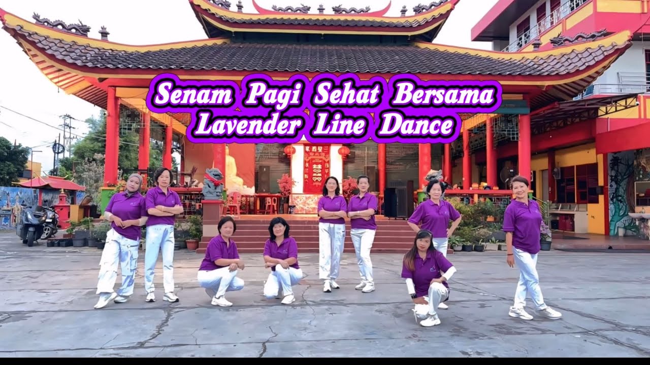 Senam pagi SEHAT BERSAMA // Lavender LD