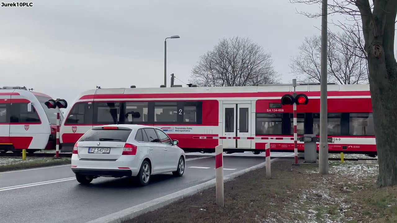 Przejazd kolejowy (SSP) Grodzisk Wielkopolski, ul. Poznańska // Polish Level Crossing
