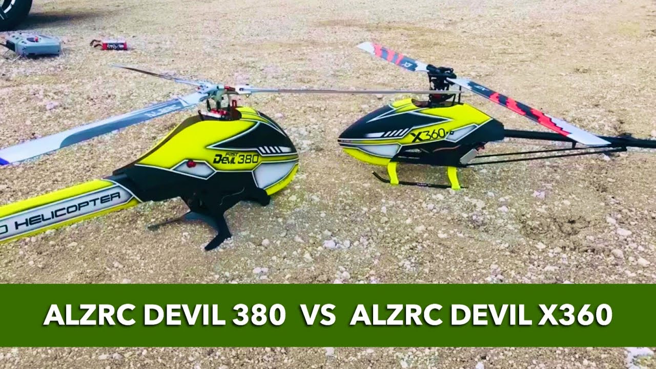 ALZRC DEVIL 380 & x360 :