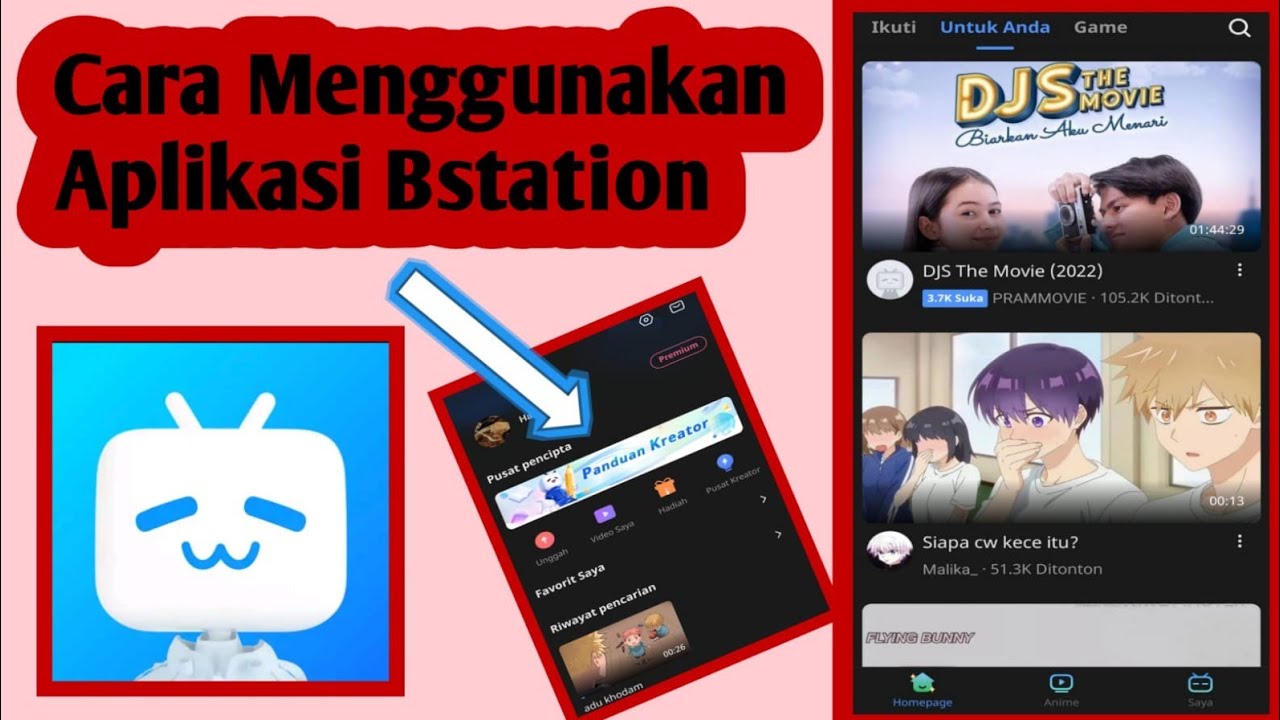 Cara Menggunakan Aplikasi Bstation | Cara Pakai Bstation