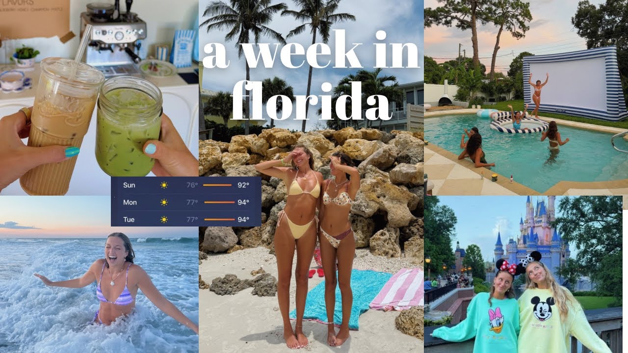 summer week in my life: mermaid cove, disney date, sunset ocean dunk, homegoods haul!!