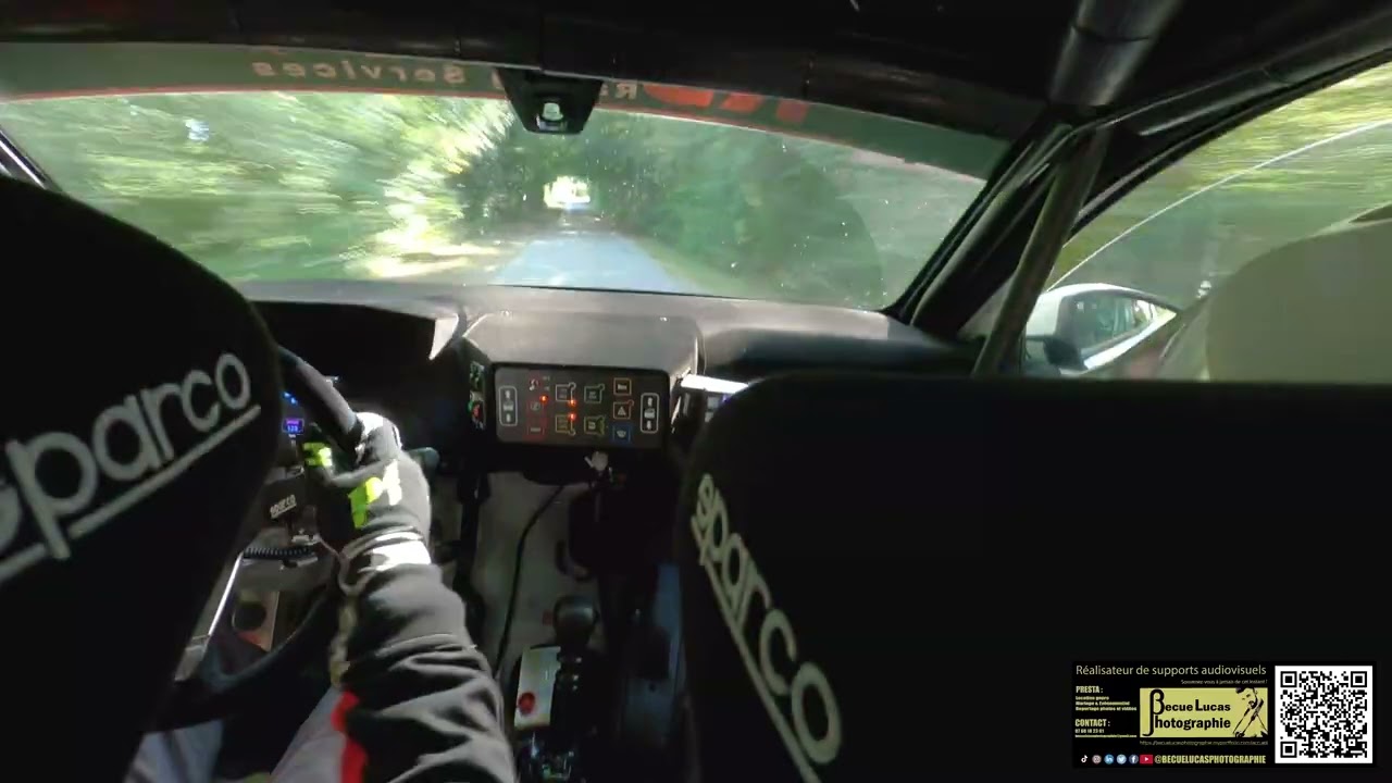 [ONBOARD] Rallye du boulonnais 2025 : ES3 Couverture des 7 Vallées Chretien Corentin & Alexis