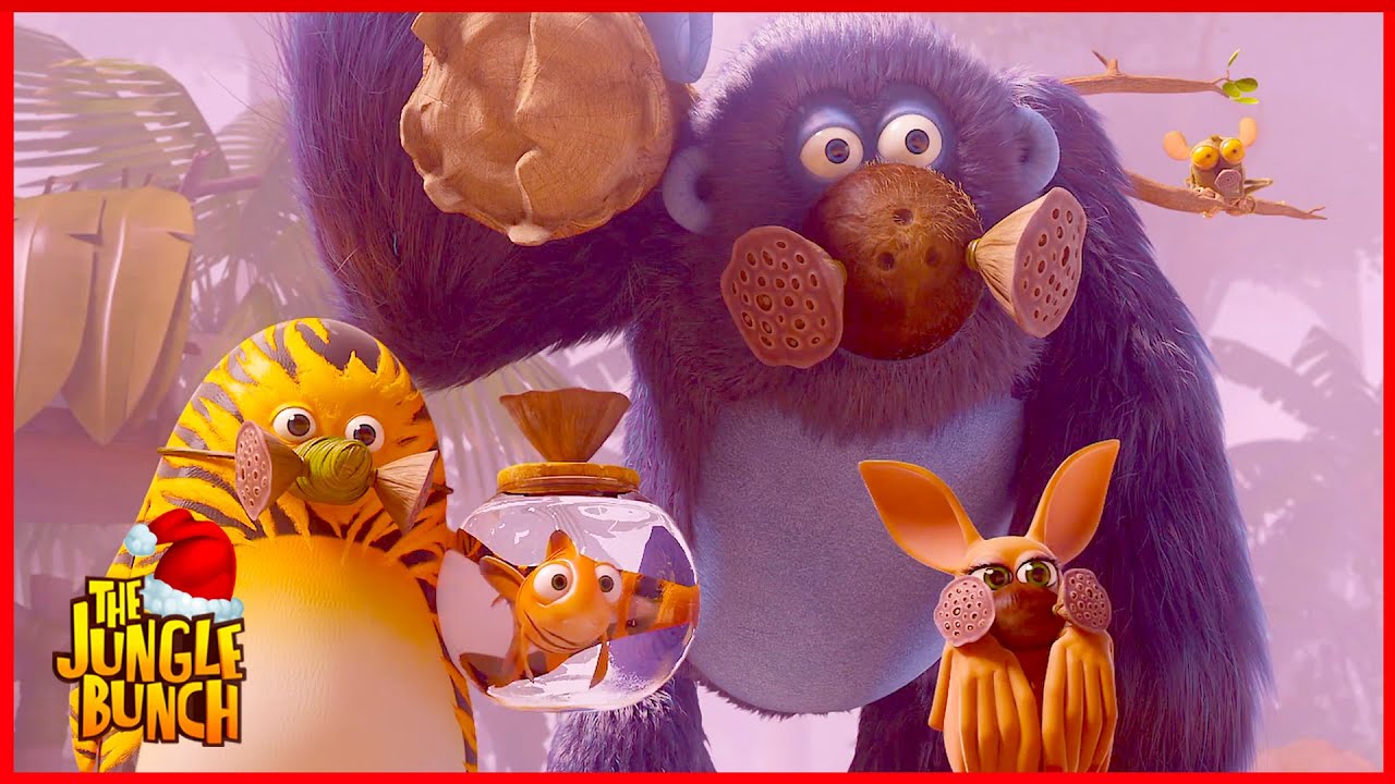 Jungle Giggles 🎅 Jungle Bunch 🎅 55' Compilation | Cartoon For Kids