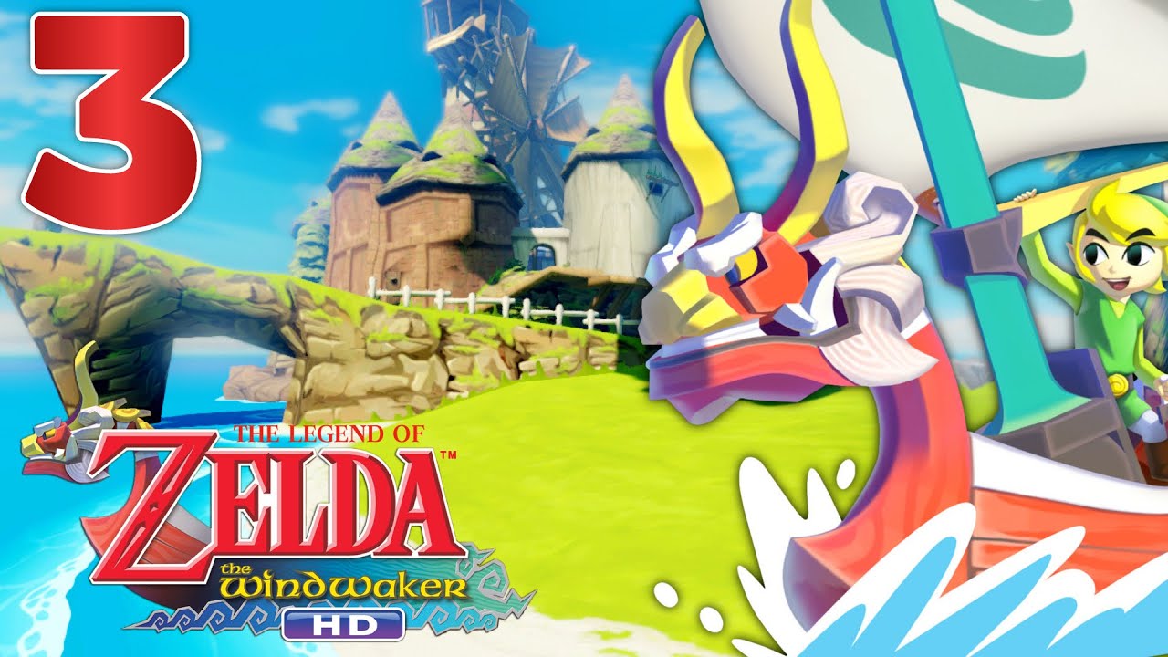 Zelda Wind Waker HD Episode 3 FR Wii U | ON A UNE VOILE !