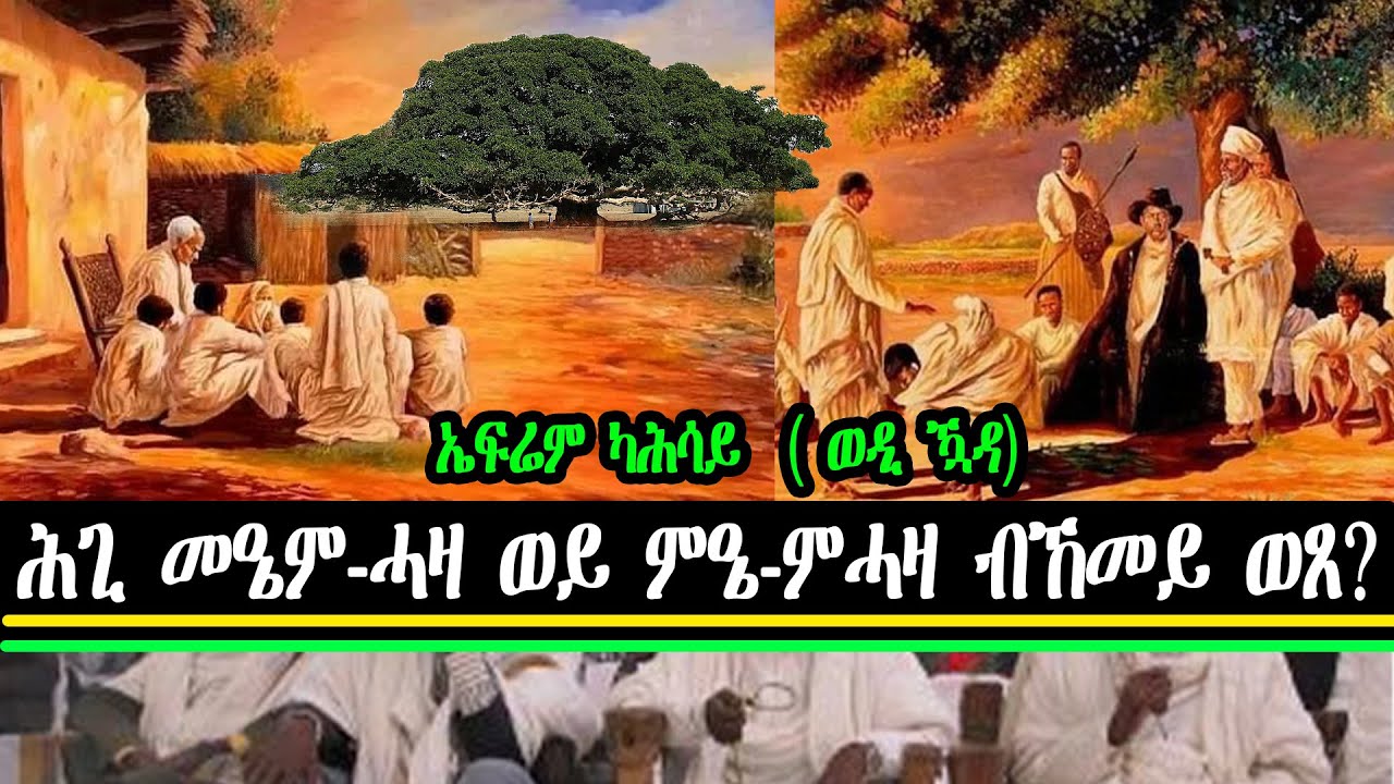 ሕጊ መዔም-ሓዛ ወይ ምዔ-ምሓዛ ብኸመይ ወጸ?  ~  ኤፍሬም ካሕሳይ  ( ወዲ ዃዳ)