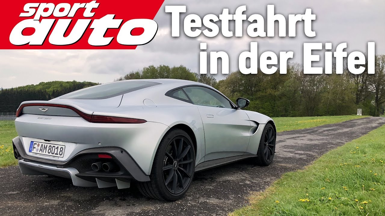 Aston Martin V8 Vantage Testfahrt | sport auto