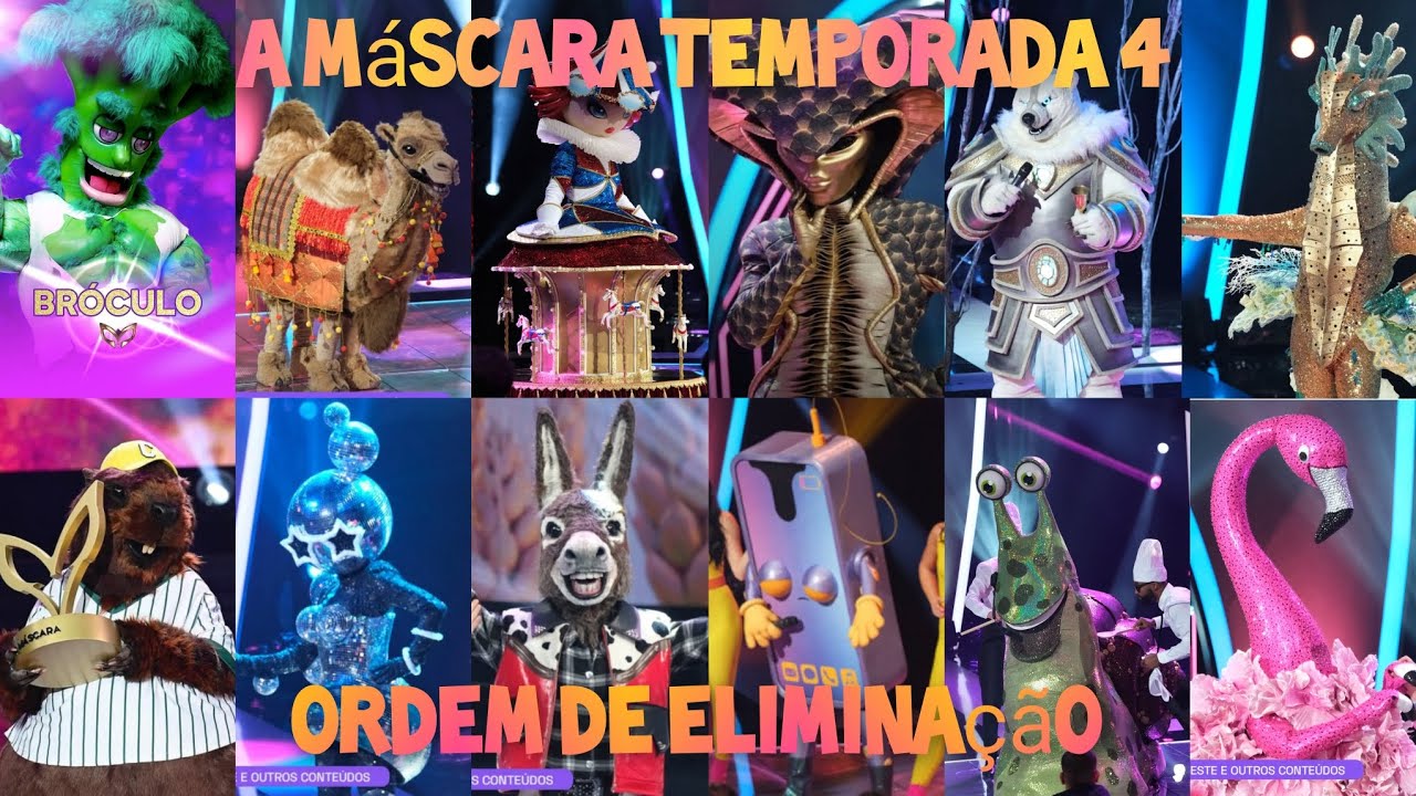 A máscara Portugal Temporada 4 ordem de eliminação