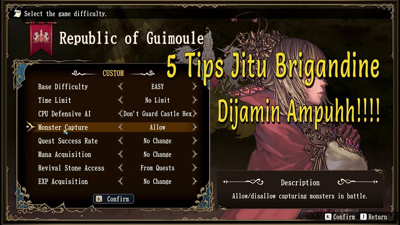 5 TIPS JITU MAINKAN GAME BRIGANDINE THE LEGEND OF RUNNERSIA