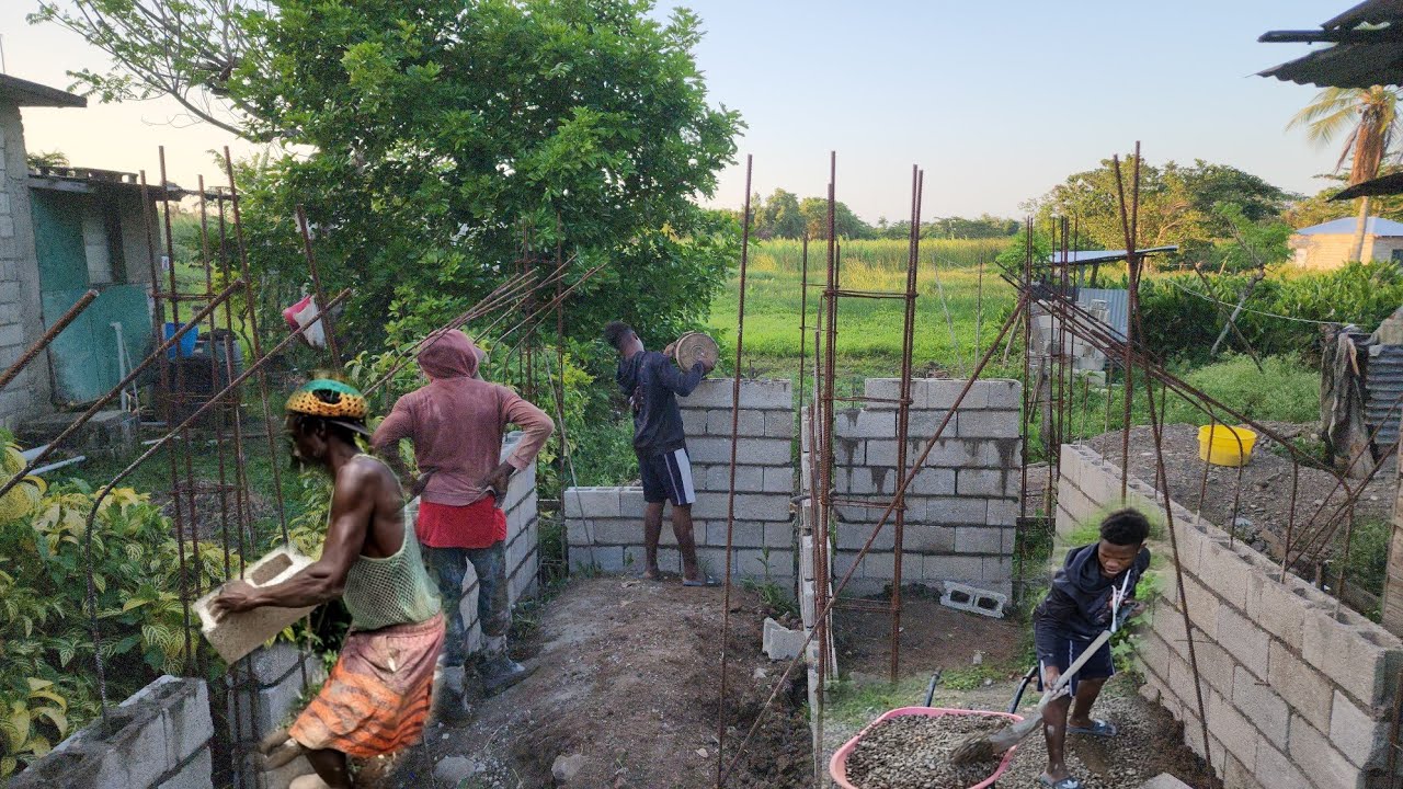 work continue almost reach windows time to cast the Column