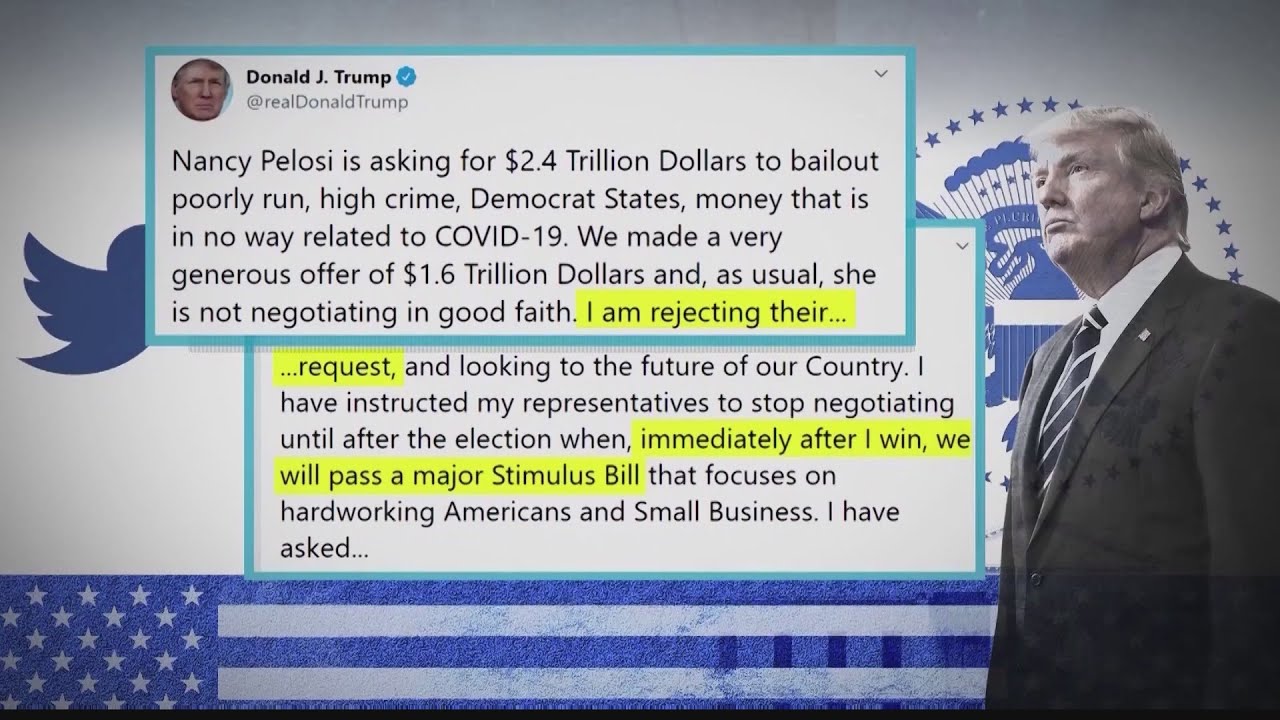 President Donald Trump Stimulus Check Update