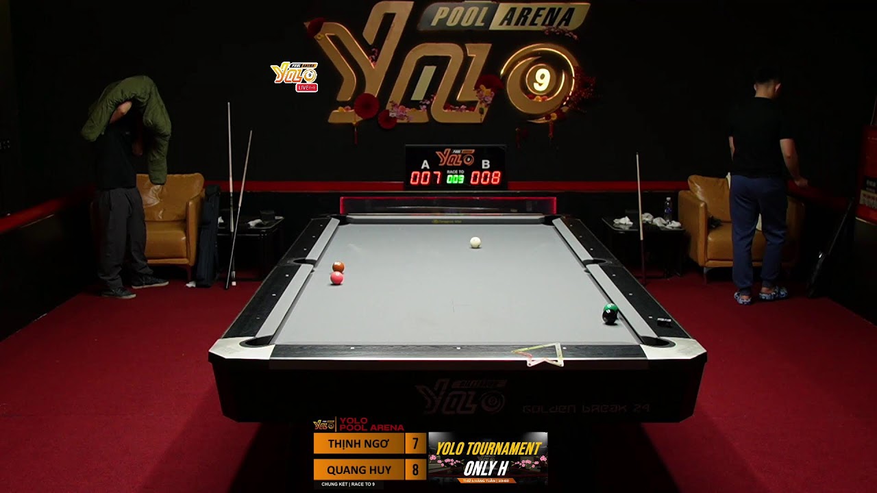 🔴 TRỰC TIẾP: THỊNH NGƠ VS QUANG HUY🏆CHUNG KẾT - GIẢI YOLO 9 BALL ONLY H TOURNAMENT⏰ Ngày 11/02/2026
