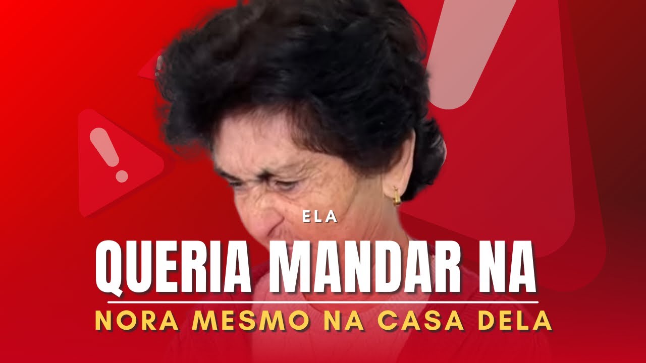 Dona clementina queria organizar tudo e lais n&atilde;o aceitou