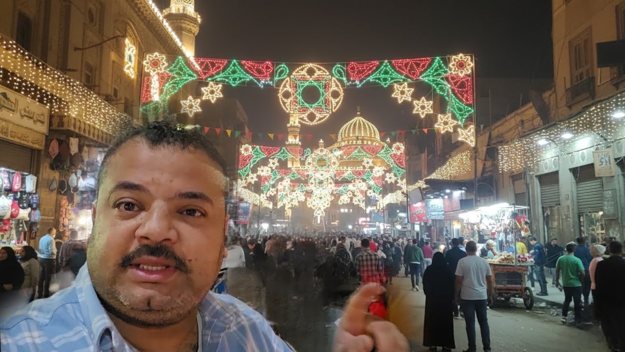  شوارع السيده زينب في رمضان غير اي مكان 🌙🌟🎊