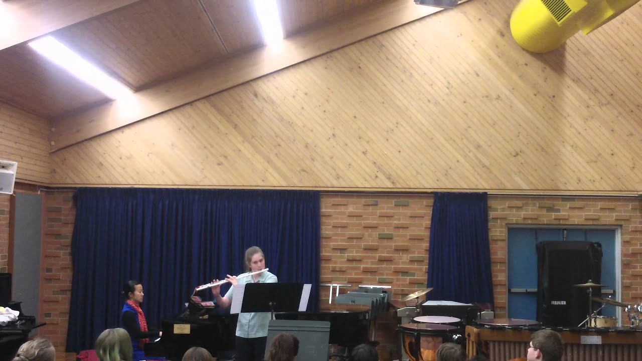 Sonatina for Flute and Piano Mvt III- Arnold Cooke