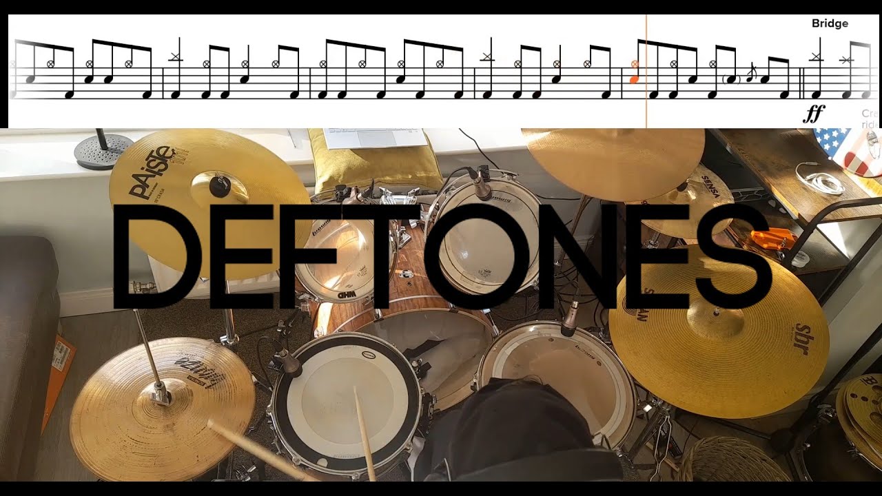 Deftones - Change (In The House Of Flies) - Drum Cover With TABS