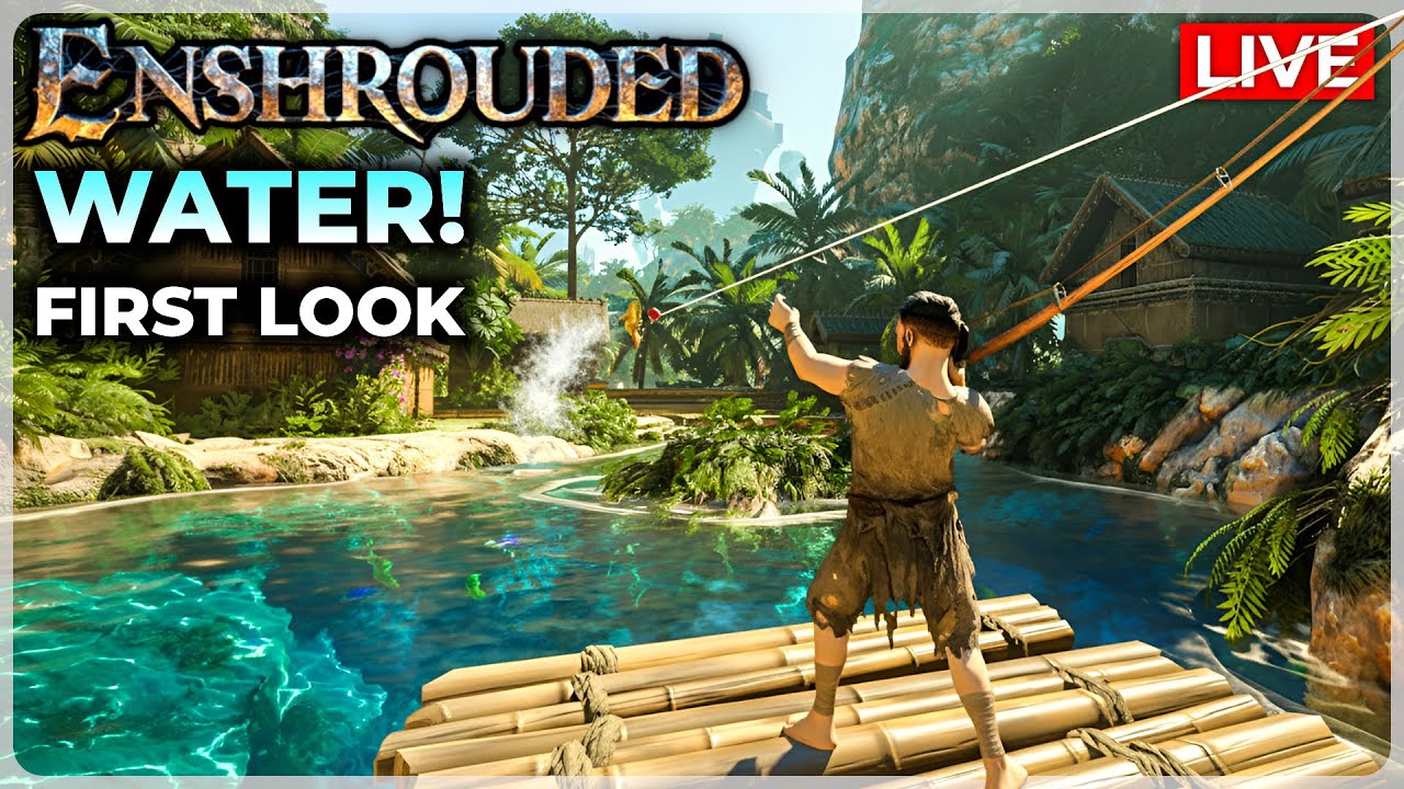 Enshrouded: Biggest Update EVER! - Wake of the Water (First Look)