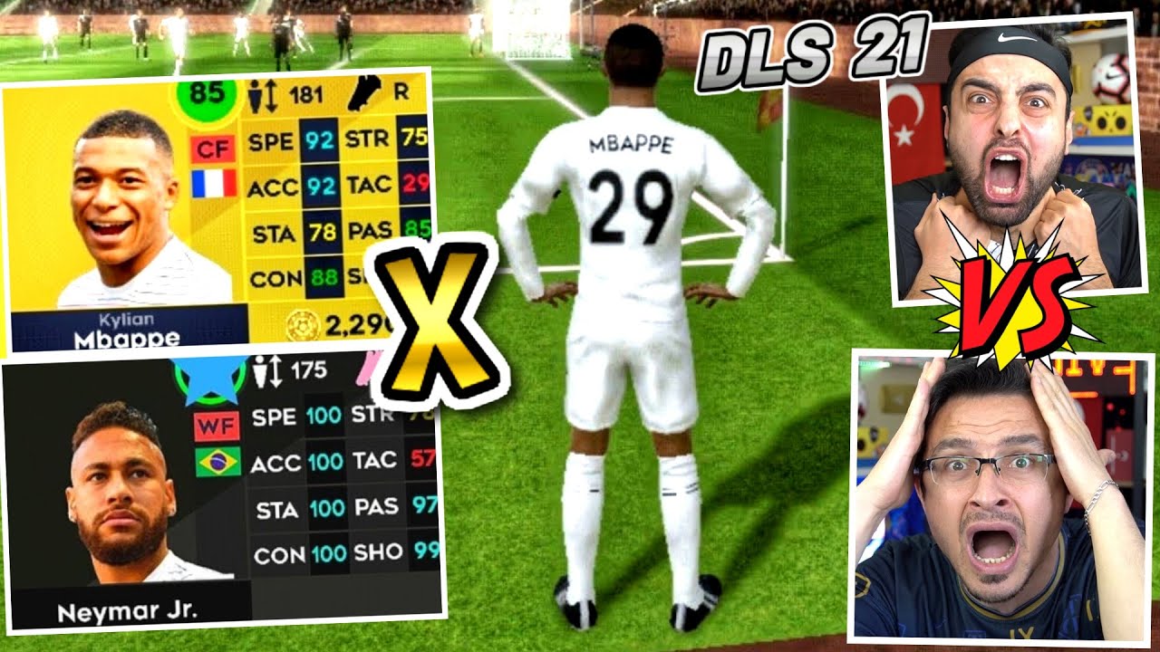 DLS 21 ! NEYMAR VE MBAPPE ÇIKTIII 😱 KAYBEDEN MBAPPE SİLİYOR ! DREAM LEAGUE SOCCER 2021 !