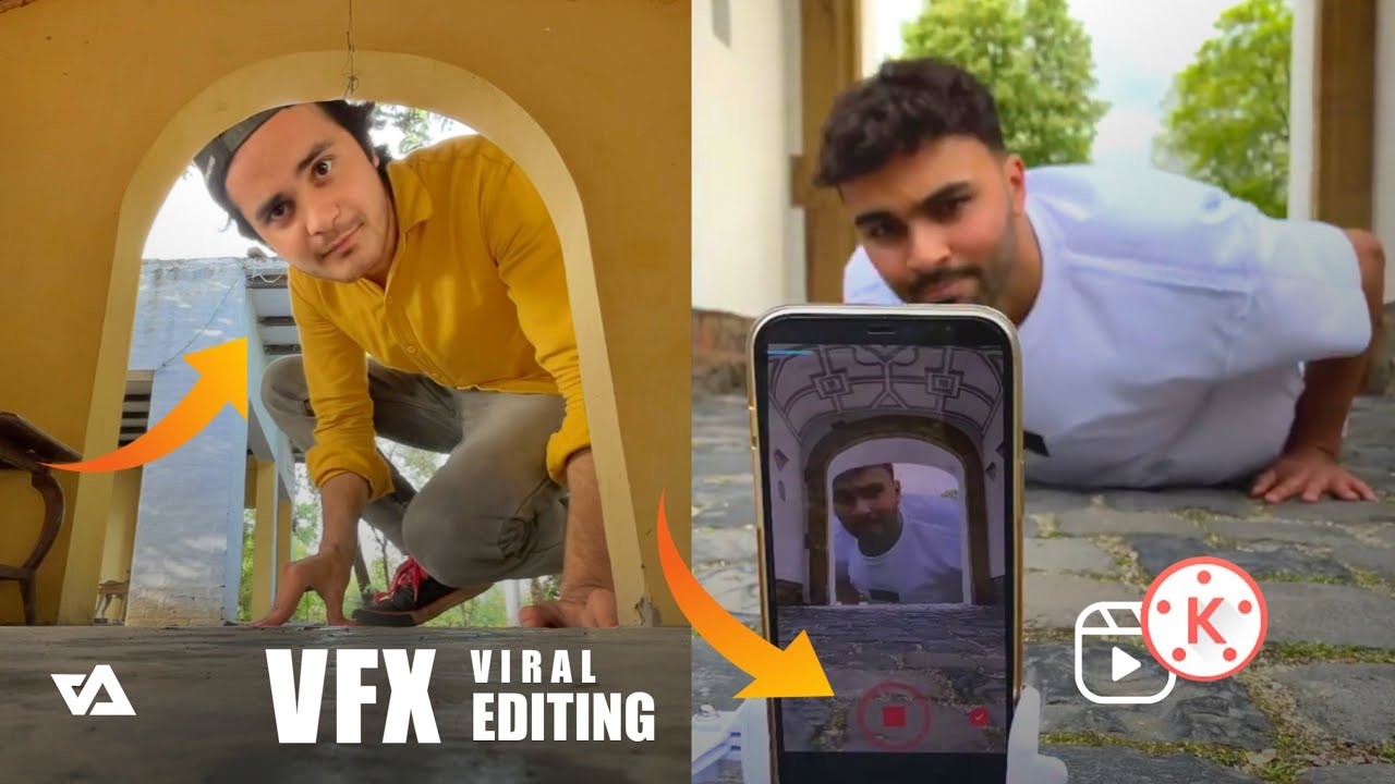 How to make this viral VFX editing on mobile 🔥 trending reel editing