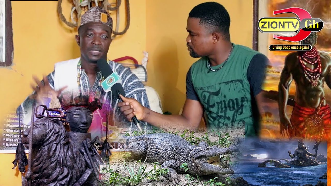 A man rides giant crocodiles When there are Problems! | Spirit Herbs Secret About Divine Beings!