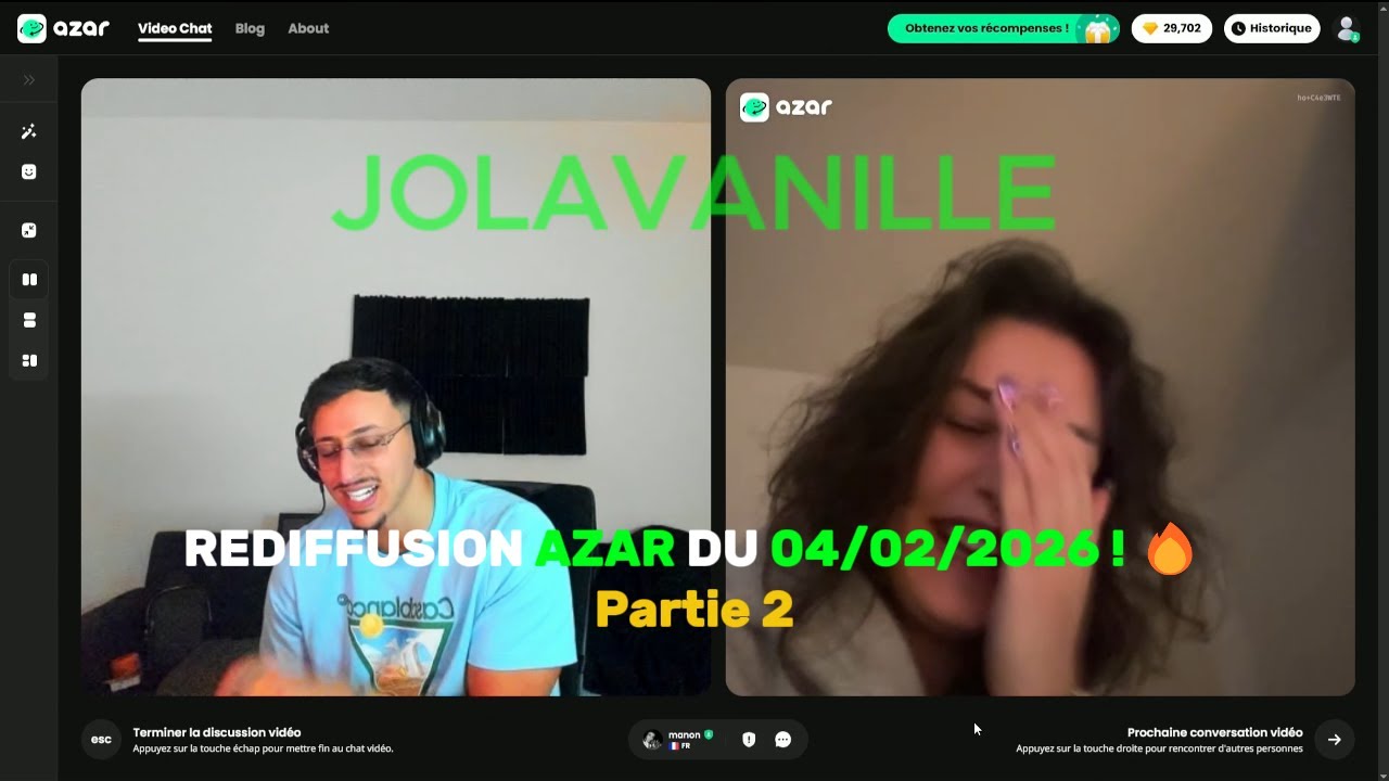 Jolavanille sur Azar… ça part en live 😂🔥 🤣🤣