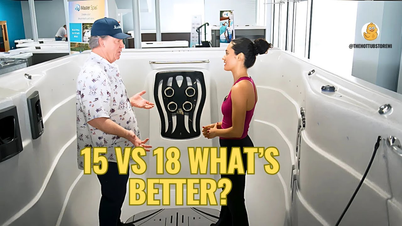 Trainer 15 vs Trainer 18 Swim Spa Showdown | Which One Will She Choose?