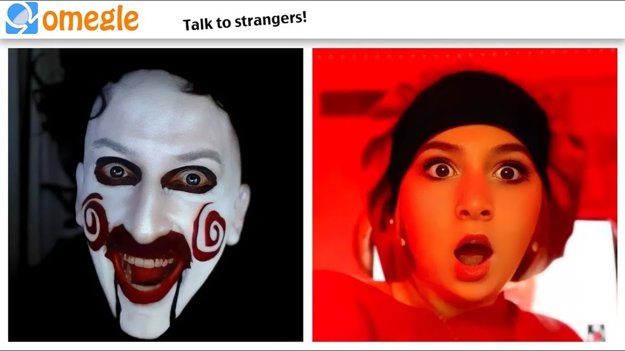 Omegle, но я СТРАШНЫЙ КЛОУН
