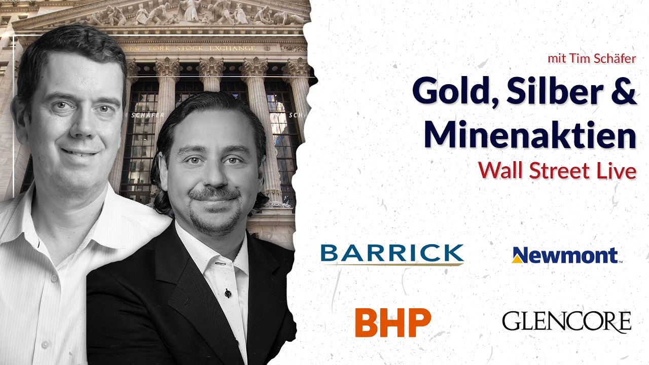 Gold, Silber & Minenaktien mit Tim Schäfer  @Tim Schaefer
