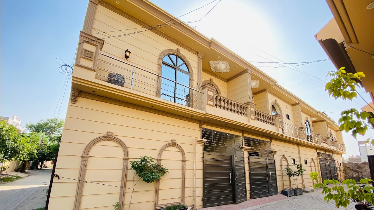 4.5 Marla Spnaish Brand New Corner House For Sale Near To Notheren Bypass Bosan Road Multan 