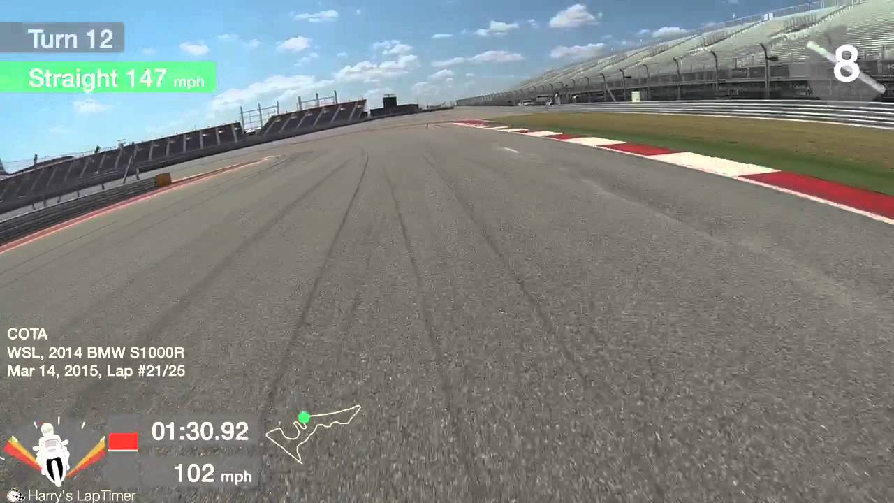 Personal Best Lap Around COTA