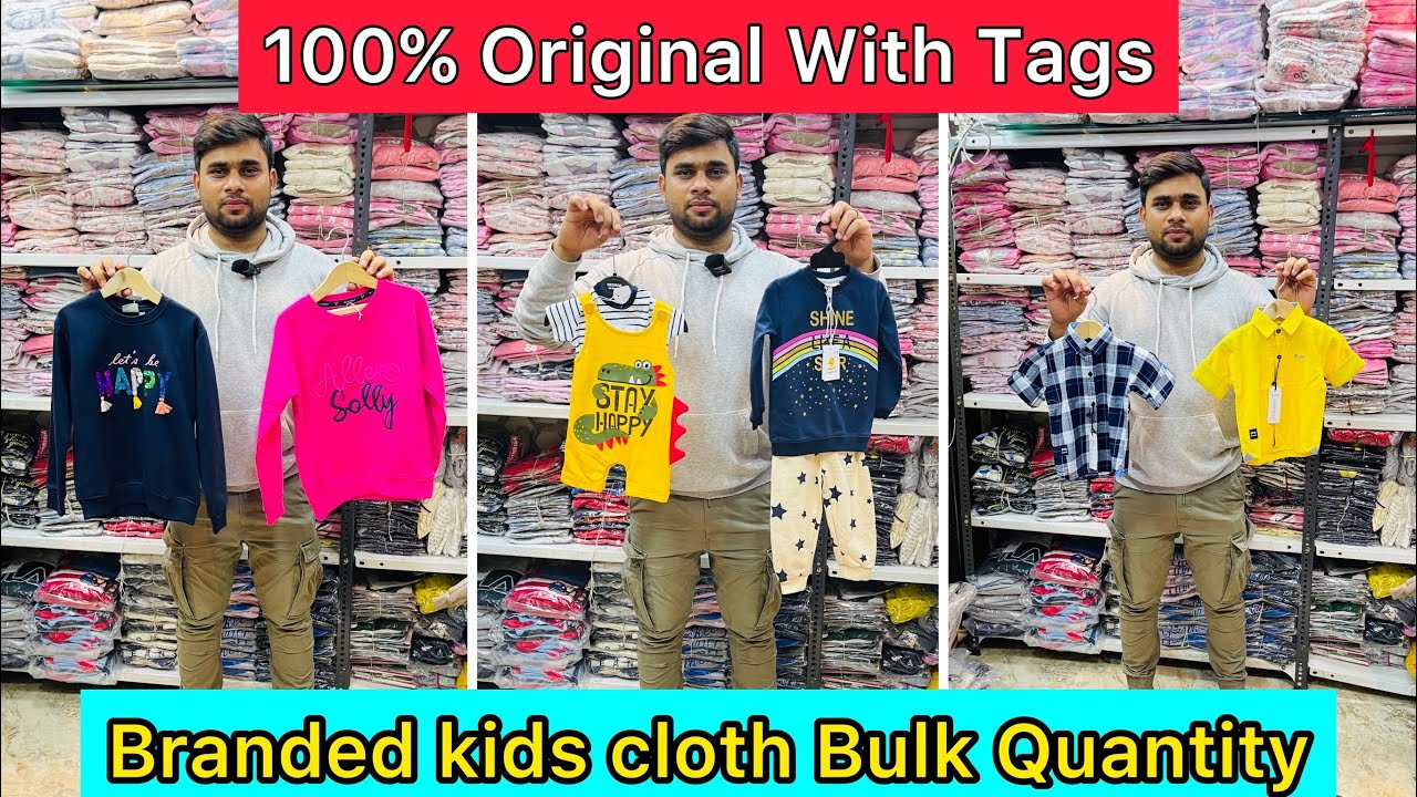 Branded Cheapest Export surplus Garments kids Export surplus I