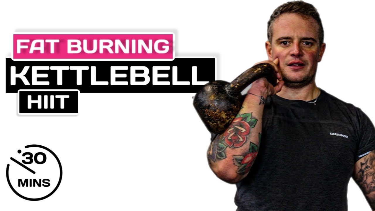 30 Min KETTLEBELL Workout for Fat Loss | HIIT Training