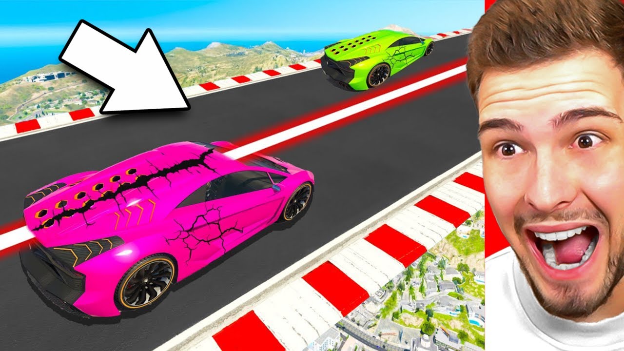 LASER PARKOUR RENNEN! (GTA 5)