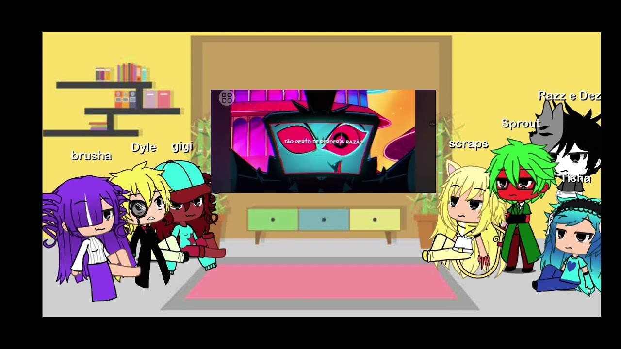 Os toons de dandy's world reage a Goob AS Vox #Ninja Raps