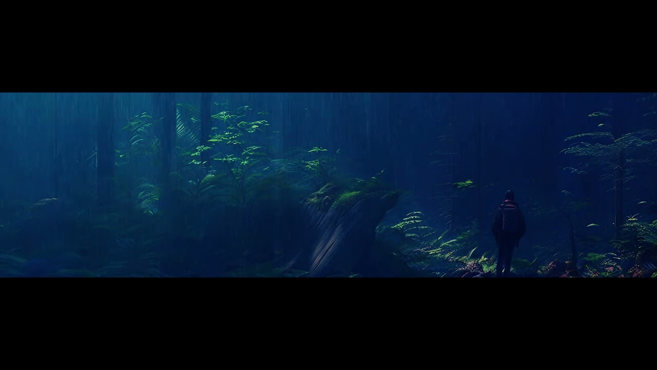 RAIN FOREST 32:9 Mega Wide Motion Wallpaper