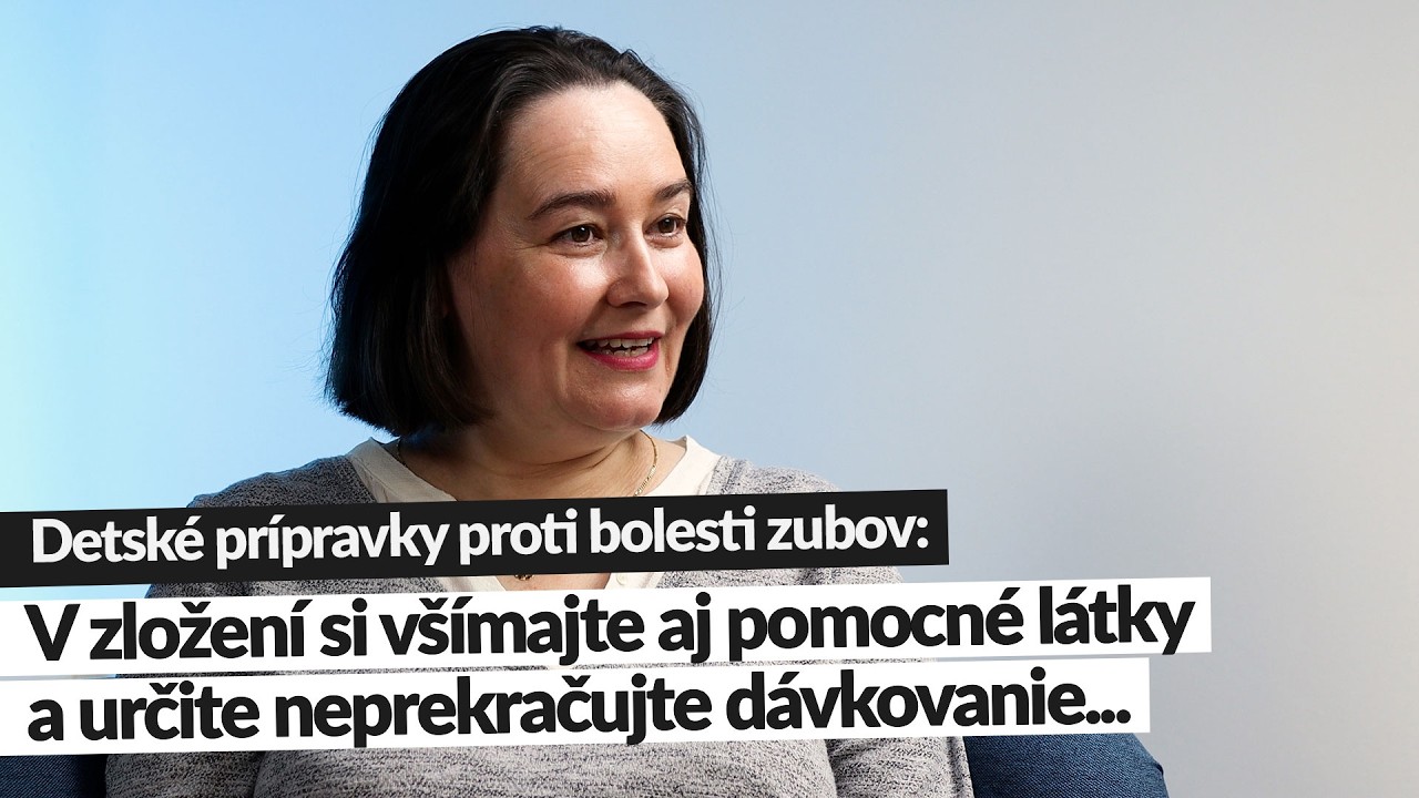 Prerezávanie zúbkov: Ako vybrať bezpečné produkty pre deti? Rozhovor s farmaceutkou | #rastzubov