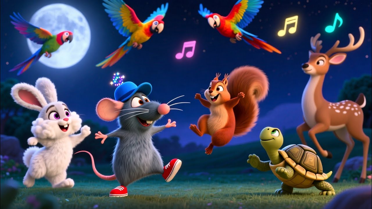 Magical Mickey Mouse Forest Adventure 🌳✨ Kids Cartoon Story 🐭🌈 Fun, Friendship & Animal Friends Tale