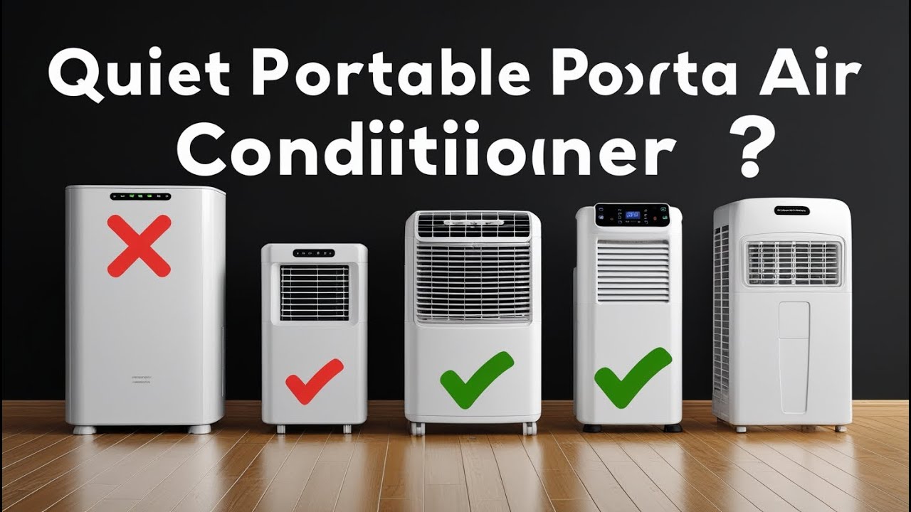 TOP 3 Best Quiet Portable Air Conditioner 2025