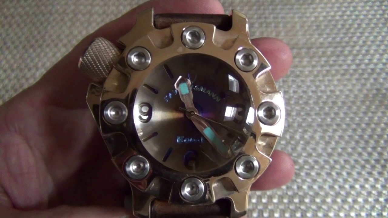 Kaventsmann Bruno Bomb - custom bronze watch