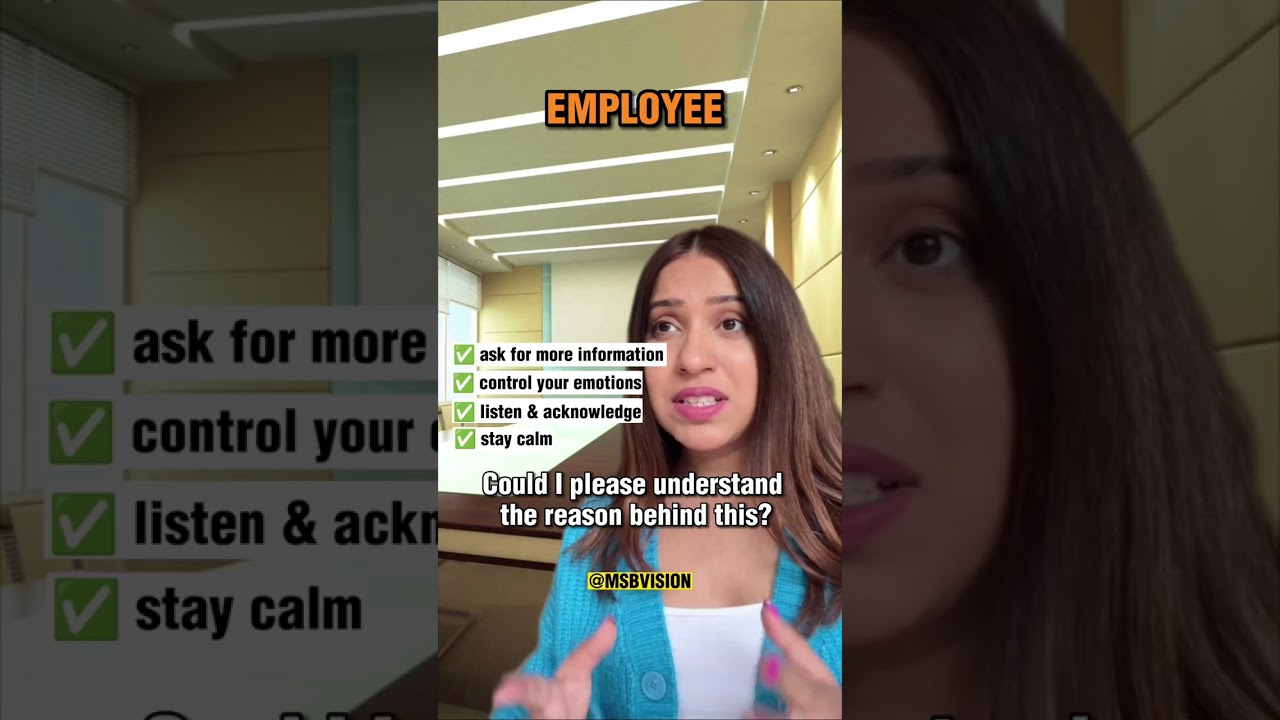 Got FIRED at work? This is how you can react  #layoffs #laidoff #firedfromjob